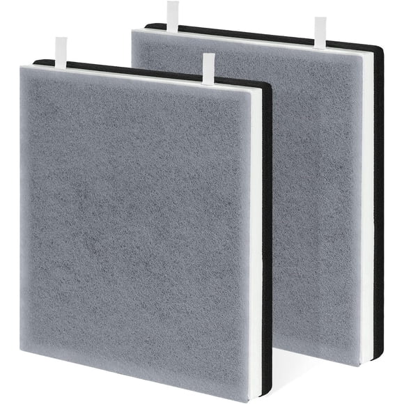 Fil-fresh 2 Pack Vital 100 Replacement Filter Compatible with LEVOIT Vital 100 Air Purifier, 3-in-1 True HEPA Filter with Activated Carbon Filter, Reduce Dust, Pollen, Odor