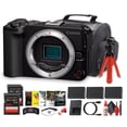 thumbnail image 1 of Canon EOS R50 V Mirrorless Camera | 24.2MP APS-C Sensor | 4K60p | Dual Pixel AF II | Flip Screen (6895C002) + Photo Software + 2 x 64GB Memory Card + 2 x LP-E17 Battery + More(International Model), 1 of 8