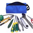 thumbnail image 1 of Vaidha Cloth Tool Bag Car Repair Bag Handbag Utility Tool Storage Bag Repair Tool Accessories 閿涘畺or Electrician,Carpenter,Construction Tool Belt PouchesTool Belt, 1 of 9