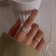 thumbnail image 3 of TIMIFIS Rings Knuckle Stacking Rings Enamel Anxiety Rings For Women Rings Color Beads Anxiety Relief Rings For Women Jewelry Rings for Women;Teen Girls;Man ummer, 3 of 7