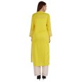 thumbnail image 4 of Phagun Kurta Longue de Soirée pour Femmes, Kurti Brodée de Designer, Tenue Ethnique, Kurta en Rayonne, 4 of 6