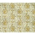 thumbnail image 4 of oneOone Cotton Flex Fabric Leaves Block Printed Fabric 1 Yard 40 Inch Wide, 4 of 4