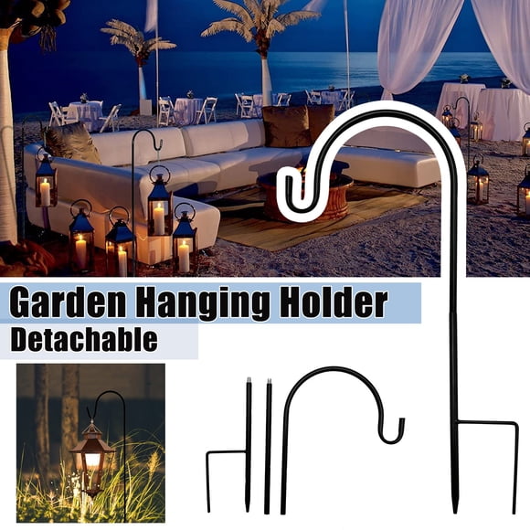 Xihbxyly Shepherd's Hooks for Outdoor-Adjustable Garden Stakes for Bird Feeders and Lanterns,Multi-Purpose Plant Hangers,Durable Stand for Outdoor Flower Baskets and Wedding Decor
