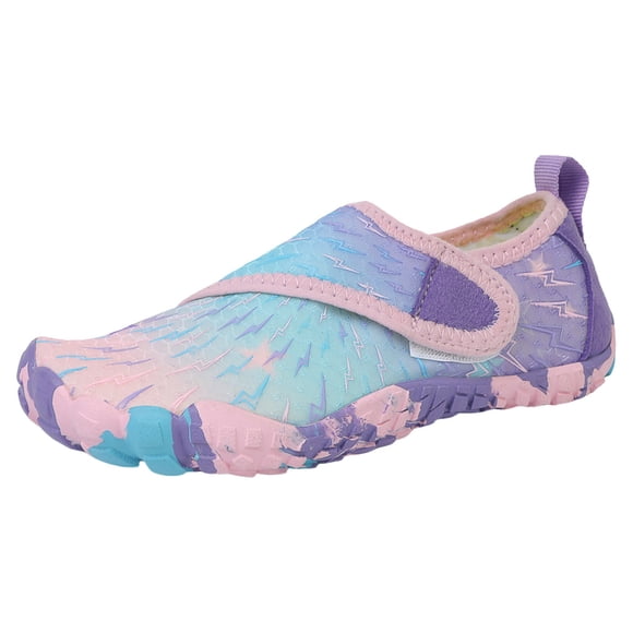 Ketyyh-chn99 Baby Shoes Infant Toddler First Walking Shoes Sneaker Children Comfortable Soft Beach Shoes Fitness Swimming Shoes for 9.5-10 Years,Purple