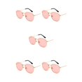thumbnail image 3 of relayinert Fashionable Polarized Lens Small Square For Trendy Style Materials gold sea pink C10 5Set, 3 of 6