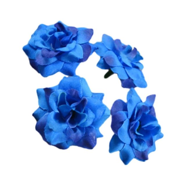 Decodeary 50pieces Low Maintenance Soft Texture Fabric For Albums And Decorations Realistic Appearance Fiber Wide Application Deep Blue 4.5cm 1Set