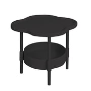 HHBEAUTY Assembled Mini Table, Small Apartment Bedside Table, Small End Table, Nightstands with Open Storage Shelf, Bedside Table, Tall Nightstand for Living Room, Bedroom, Office, Bathroom