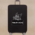 thumbnail image 1 of Travel Accessories Luggage Case Suitcase Dust Protective Cover 18-28 Inch Footprints Pattern Series Trolley Case Elastic Cover 8Footprints006 S, 1 of 6