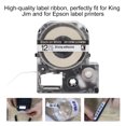 thumbnail image 1 of Label Machine Ribbon Abrasion  8 Meters Waterproof Printing Ribbon For  LW Series 12mm Black Bottom White Letter,12mm White Bottom Black Letter,12mm Yellow Bottom Black Letter, 1 of 8
