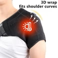 thumbnail image 4 of TIMIFIS Enveloppe Chauffante pour l'Épaule, Coussin Chauffant Usb pour l'Épaule, Coussin Chauffant d'Hiver Chaud et à Chauffage Rapide pour Femme Homme avec 3 Réglages de Chauffage Réglables (Banque d'Alimentation Exclue), 4 of 6