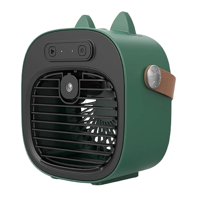 JZCHUNTOY Desktop Cooling Fan, Ultra Quiet Adjustable Speed Small Table Fan, 90 Degree Rotating Non Slip Base Desk Fan, Portable Personal Fan for Home Office Bedroom Dorm Study Room Use