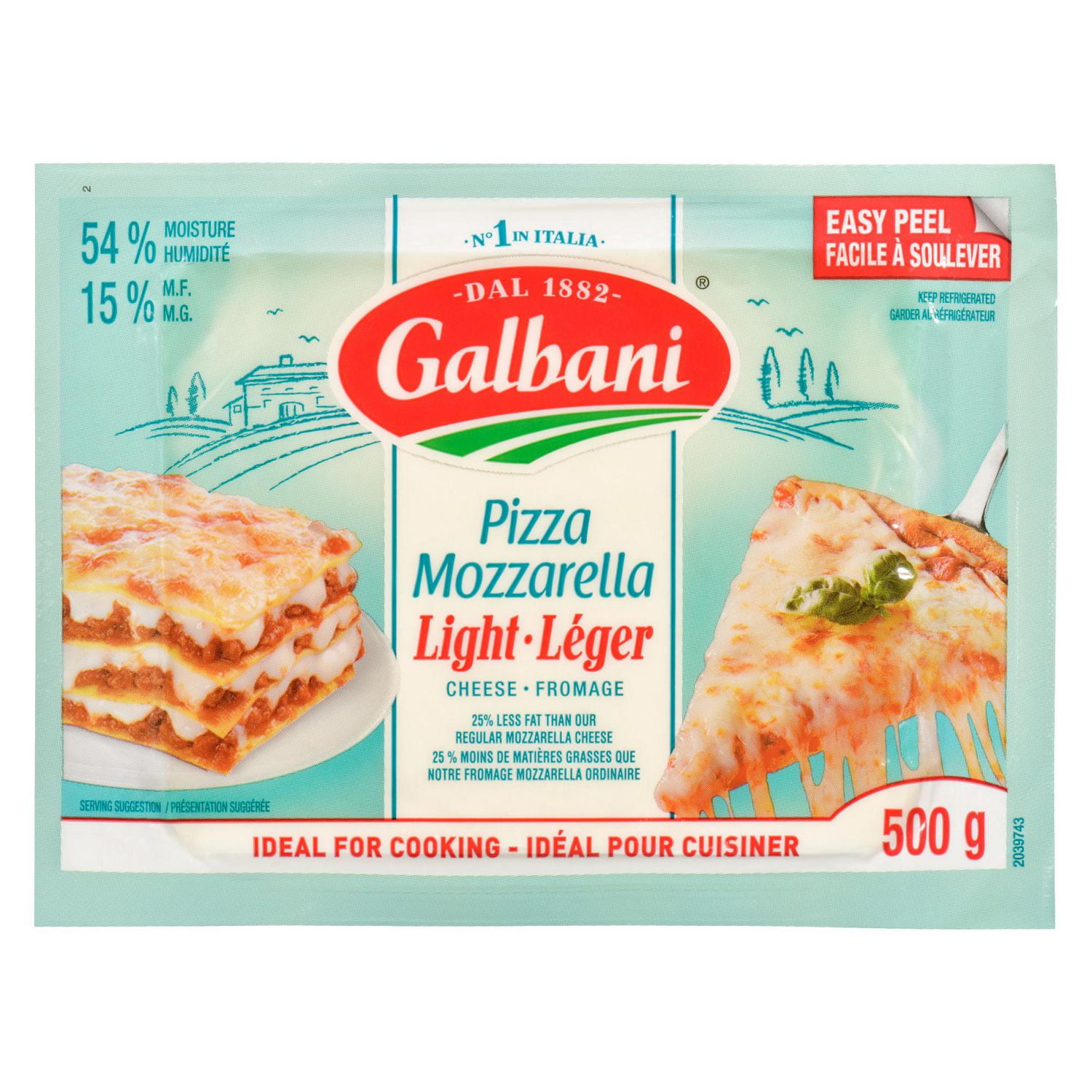 Galbani Light Pizza Mozzarella Cheese