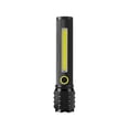 thumbnail image 1 of Dvkptbk Flashlight Alliage d'Aluminium USB Recharge Extérieure Flashlight Longue Portée Lumière Forte Camping et Randonnée LED Zoom Télescopique Haute Luminosité Flashlight Essentiels de Camping, 1 of 2