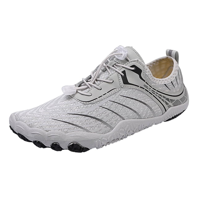 Fsqjgq Chaussures de Course Sport pour Hommes Espadrilles Athlétiques de Randonnée Espadrilles Décontractées de Travail Espadrilles d'Extérieur Antidérapantes Chaussures de Jogging