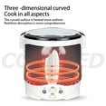thumbnail image 3 of QualitChoice Car Rice Cooker Mini Cooking Tools Multifunctional 1L Porridge Electric Heater Dormitory House Travel Truck Machine 24V/green 24V, 3 of 6