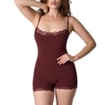 thumbnail image 1 of Lace Bodysuit for Women with A Seamless Crotch Design and A Lightly Shaping Body, 1 of 5
