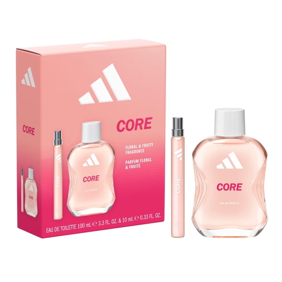 adidas Icons Woman Floral Eau de Toilette Perfume Gift Set for Her, 100 mL + 10 mL