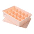 thumbnail image 4 of Boîte de Rangement pour Garde-Robe de Chaussettes et sous-Vêtements Lingeries Bacs de Rangement Chaussettes sous-Vêtements Tiroir Rose 15 Compartiments, 4 of 7