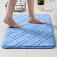 thumbnail image 1 of Thick Bathroom Rugs Mat,Bath Mats for Bathroom Non Slip,Bathroom Absorbent Floor Mat Is Machine Washable Soft Comfortable and Quickly Absorbs Water Ensuring Stable and Non Slip Bathroom Floor Mat, 1 of 6