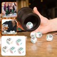thumbnail image 2 of kids toys 5Pcs Party Dice Wagers Game Dice,Friends Dinner Creative Dice (Random Color), 2 of 4