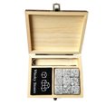 thumbnail image 1 of Amdohai 9PCS Whiskey Stones Set Chilling Stones Wooden Box Chilling Rocks, 1 of 7