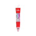 thumbnail image 3 of WHEANG Four Color Ballpoint Pen Cute Cute Head Color Click Pen Student Prize 0.2ml, 3 of 5