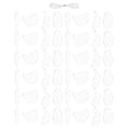 thumbnail image 1 of Weiweiguan 36Pcs Easter Themed Blank Board DIY Painting Pendant Kids Drawing Accessory, 1 of 7