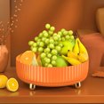 thumbnail image 1 of SuoKom Snack Tray, Creative Fruit Tray, 5Segmented Candy Containers Used for Nut Candy, Dried Fruit Food Storage Organizer Compartment Dried Fruit Tray, Food and Fruit, 1 of 6
