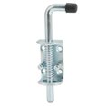 thumbnail image 1 of 12x171mm RV Trailer Gate Spring Loaded Latch Pin Barrel Bolt Carbon Steel Galvanized for Chest Door Container Cabinet, 1 of 14