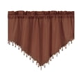 thumbnail image 2 of Chmadoxn Shower Curtain,Blackout Curtains Curtains Short Curtains Solid Colour Curtains Curtains Kitchen Curtains Small Curtains Through Rod Curtains Drapes Short Curtain, 2 of 6