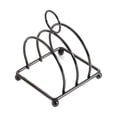 thumbnail image 2 of GROWTH TANK Stainless Steel Toast Rack Compact Countertop Household Serving 3 Slice Slot black, 2 of 7