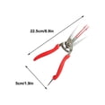 thumbnail image 3 of HOARBOEG Garden Tools Double-edged Picking Scissors Pear Fruit Tree Double-edged Thin Fruit Thinning Scissors Garden Tools, 3 of 6