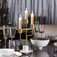 thumbnail image 3 of Candles for Home,Wedding Centerpieces for Tables Candle Stand Modern Structure with Sturdy Base Ideal for Home Decor Dining Table Centerpieces Weddings Events and Gift Giving, 3 of 6