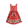 thumbnail image 2 of Robe Fille Noël Renne Rouge Gingerbread Man Grelot 4 Ans, 2 of 6