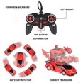 thumbnail image 3 of Remote Control Car Rc Transformer Robot Car 360 ° Rotation Braking Rechargeable Kids Toy Car A Key Deformation Sports Car Model Car Toy Gift, 3 of 7