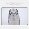 thumbnail image 4 of O-055 Grey Square Water Cup Plastic 500Ml Minimalist Transparent Everyday Hydration, 4 of 8