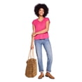thumbnail image 2 of George Women's V-Neck Dolman-Sleeve Top, 2 of 6
