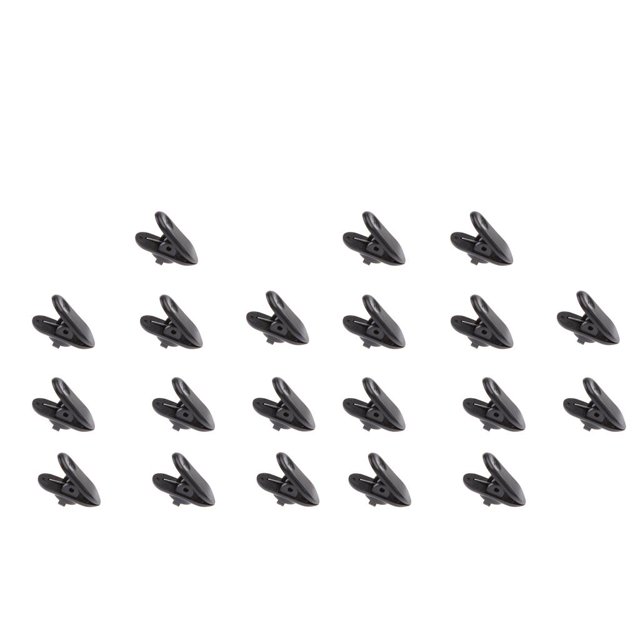 Milaget 20 Pcs Câble d'Écouteurs Collier Clip Pince Support Casque