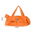 thumbnail image 3 of LSLJS Dog and Pussy Going Bag Portable Foldable Shoulder Bag, Pussy Scratching and Gnaw Fixed Bag with Straps, Changeable Chest Circumference,wiht Zipper Pocket, Backpack, 3 of 6