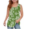 thumbnail image 1 of RXIRUCGD 2025 Vêtements d'Été pour Enfants Filles Décontracté Sans Manches Col Rond Imprimé, 1 of 5