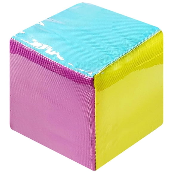Bwiyojiz Educational Toys 10cm Memories Foam Hexahedron Colourful Learning Cubes Pocket Toy, Home Gifts