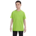 thumbnail image 1 of Jerzees Big Boy's Rib Collar Tear Away Label T-Shirt, Style 29B, 1 of 1