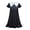 Dress, variant on HAWEE Wednesday Addams Costume Dress with Bag for Kids, Girls Halloween Black Uniform Dress Addams Costume Dress for Cosplay Party