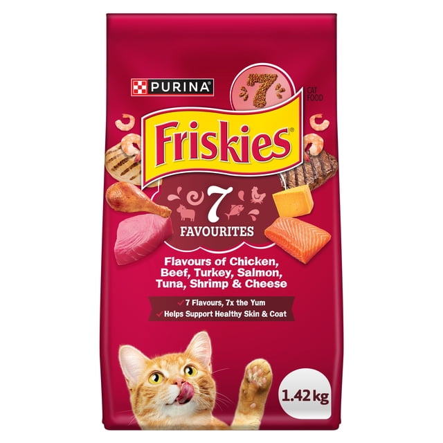 Friskies 7 Dry Cat Food 1.4kg