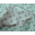 thumbnail image 4 of oneOone Silk Tabby Fabric Leaves & Floral Block Fabric Prints By Yard 42 Inch Wide, 4 of 4