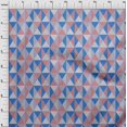 thumbnail image 4 of oneOone Cotton Flex Rose Pink Fabric Geometric Sewing Craft Projects Fabric Prints By Yard 40 Inch Wide, 4 of 4