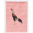 thumbnail image 1 of Carolines Treasures BB7838CHF Kulang Poulet Rose Check Toile Maison Drapeau, 1 of 4