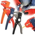 thumbnail image 2 of Automatic Wire Stripper And Cutter 2 IN 1 Wire Stripper Tool Adjustable 10 24 AWG Electrical Cable Wire Stripping Tool For Electronic And Automotive Nose Pliers, 2 of 9