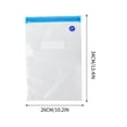 thumbnail image 3 of Sacs de Rangement pour Aliments sous Vide, Sacs Réutilisables pour Scelleuse sous Vide avec Double Fermeture Éclair, Va au Micro-Ondes et au Congélateur pour la Préparation des Repas, Ensemble de 5 Pcs pour la Cuisine, le Camping et les Voyages, Conservation de la Fraîcheur des Aliments, 3 of 5