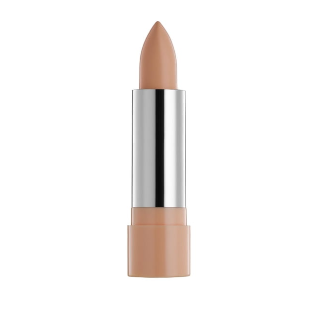 Gentle Cover® Concealer Stick in beige with a smooth, pointed tip and silver metallic base, hypoallergenic and non-comedogenic formula that glides on to conceal skin imperfections and under-eye circles.